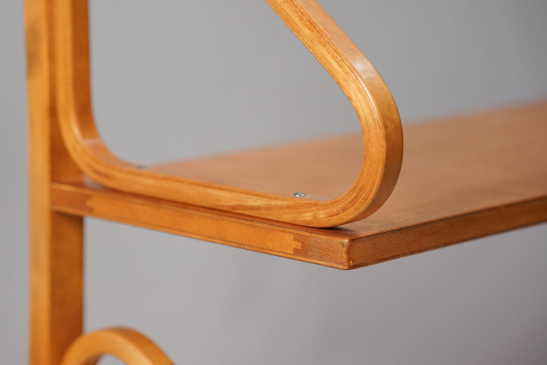 Seinähyllyt 2kpl malli 112B-2, Alvar Aalto, Oy Huonekalu- ja Rakennustyötehdas Ab, 30-luku