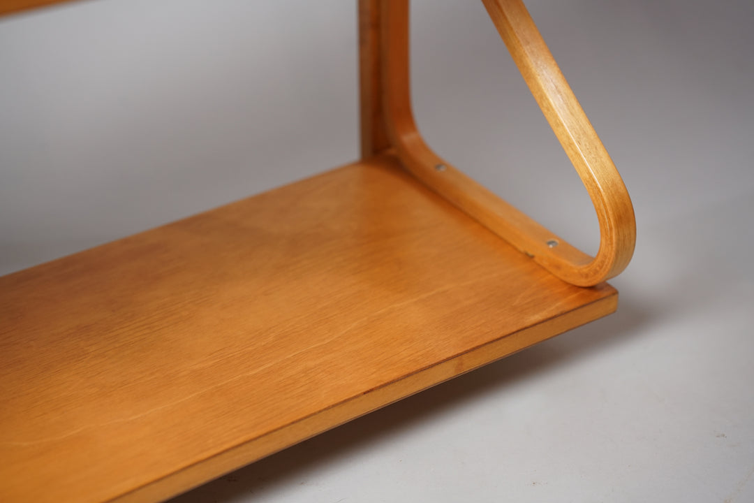 Seinähyllyt 2kpl malli 112B-2, Alvar Aalto, Oy Huonekalu- ja Rakennustyötehdas Ab, 30-luku