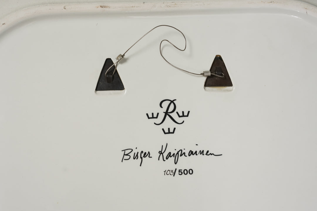 Vati /Seinälautanen, Birger Kaipiainen, Rörstrand 103/500