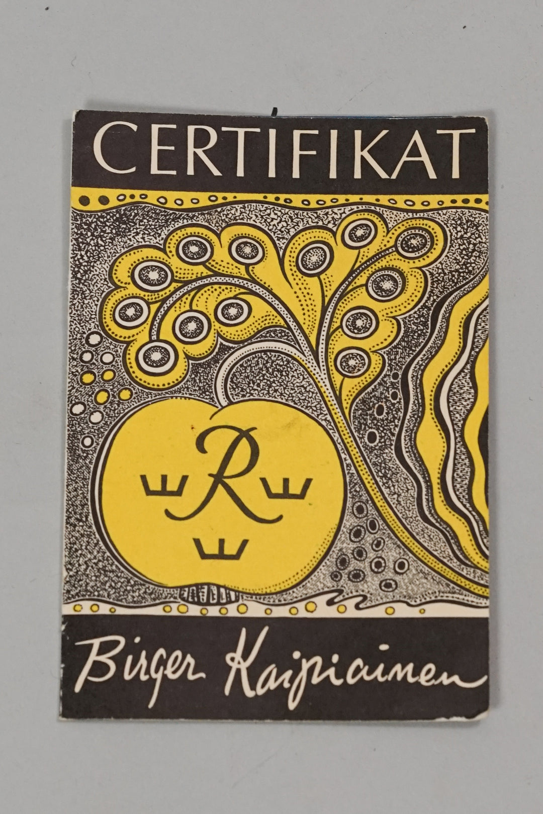 Vati /Seinälautanen, Birger Kaipiainen, Rörstrand 103/500