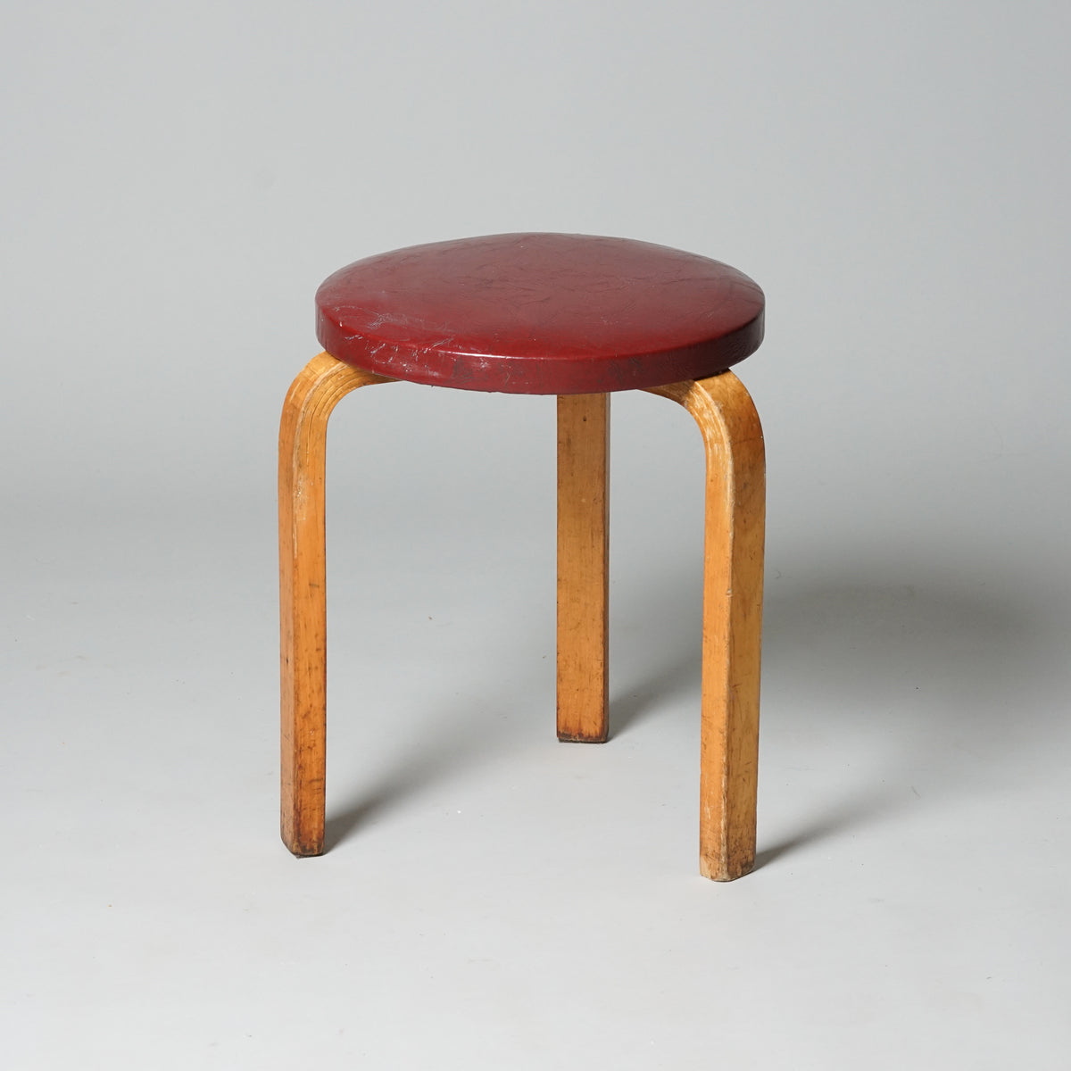 50s-60s製　Alvar Aalto Stool60 ① Limited Production First Anniversary Stool 60 