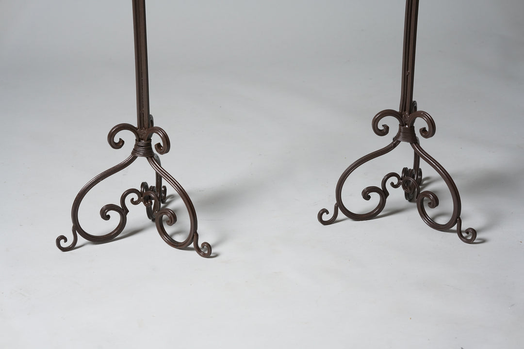 Torchères (2 pieces), Taidetakomo Hakkarainen, Early 20th Century