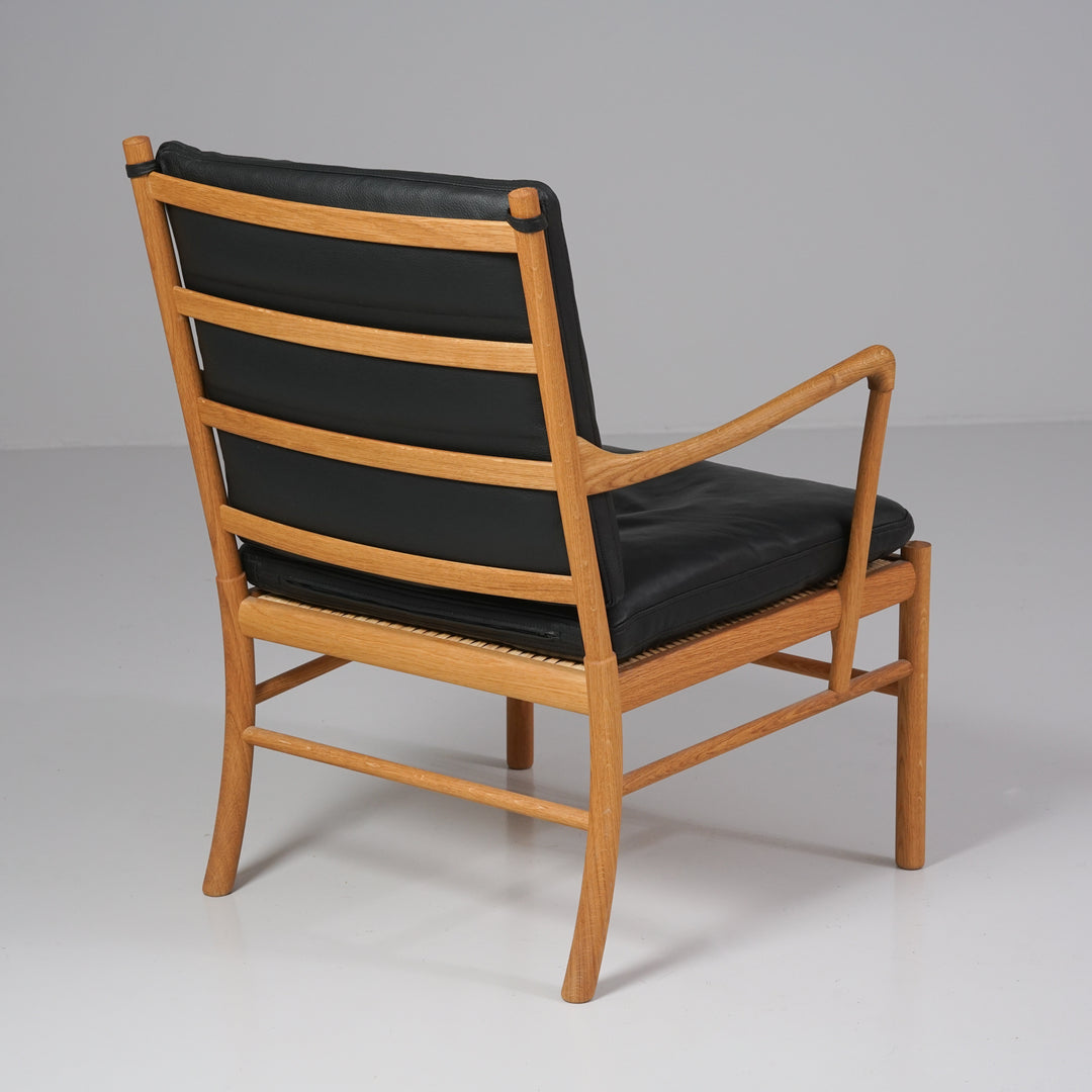 Model "Colonial" / OW149 armchair and model OW149F footstool, Ole Wanscher, Carl Hansen & Søn, 2000s