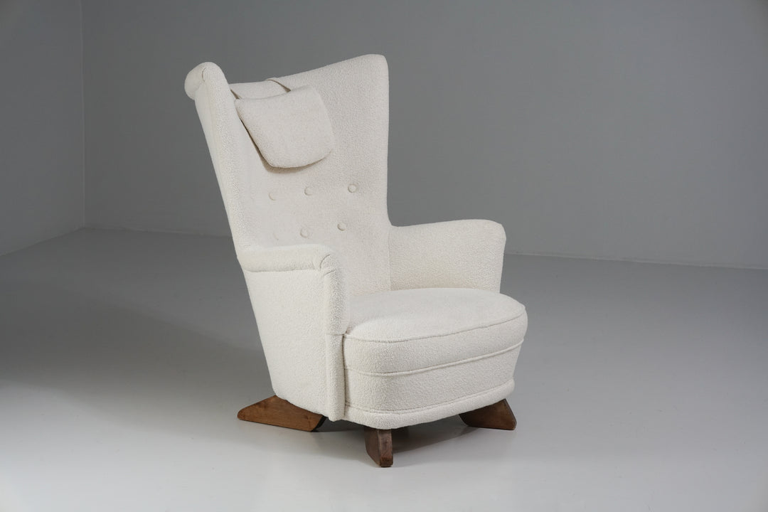 Armchair, Hiort af Ornäs, Hiort Tuote Puunveisto, 1940s