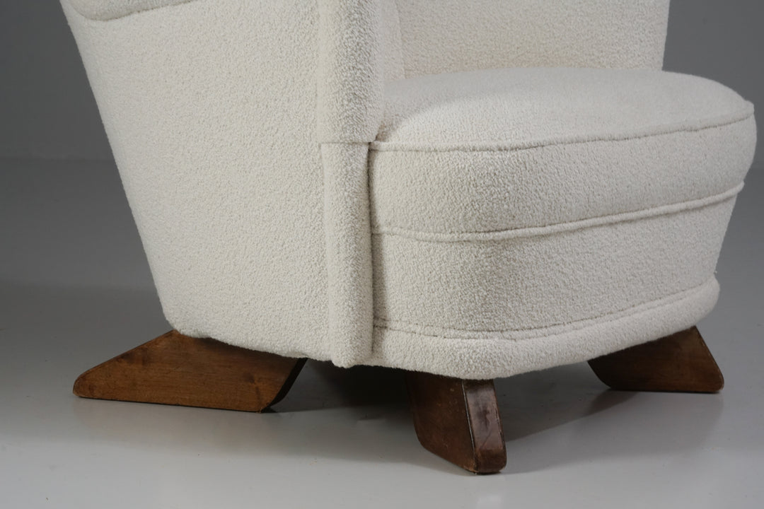 Armchair, Hiort af Ornäs, Hiort Tuote Puunveisto, 1940s