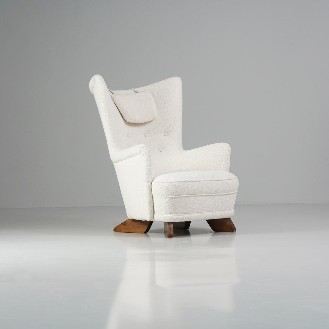 Armchair, Hiort af Ornäs, Hiort Tuote Puunveisto, 1940s