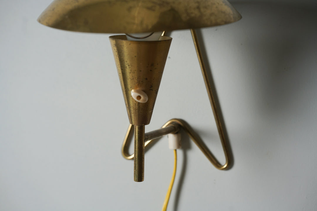 Pair of model EV 57 wall lights, Itsu, 1950s