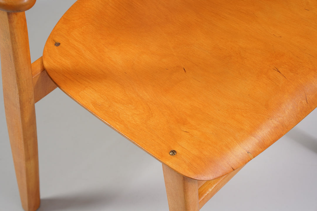 Model "Domus" chairs (4 pieces), Ilmari Tapiovaara, 1950s