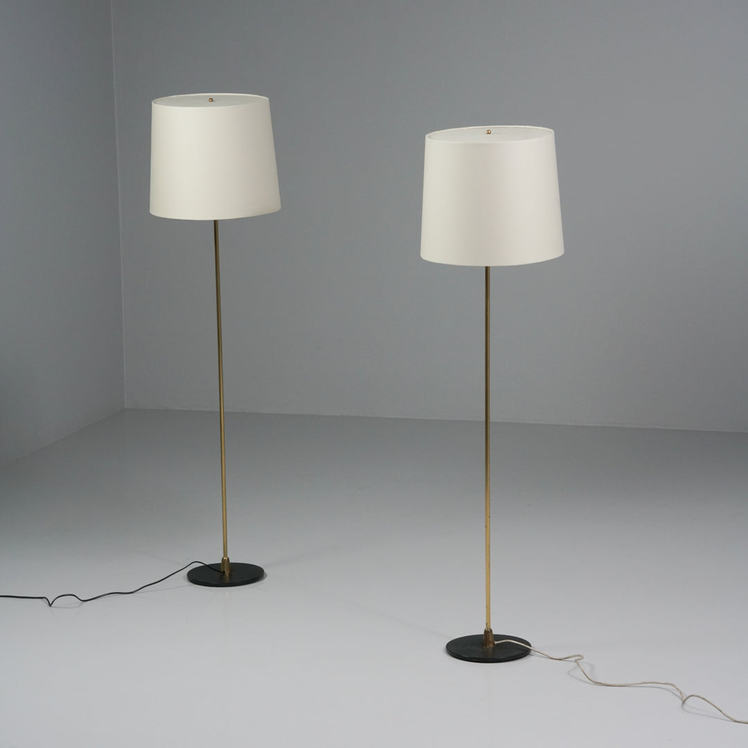 Pair of floor lights, Finland, 1960s