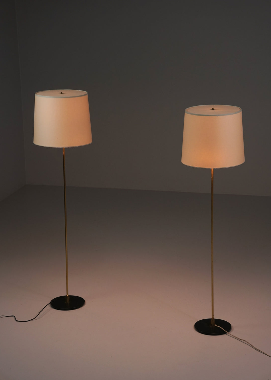 Pair of floor lights, Finland, 1960s