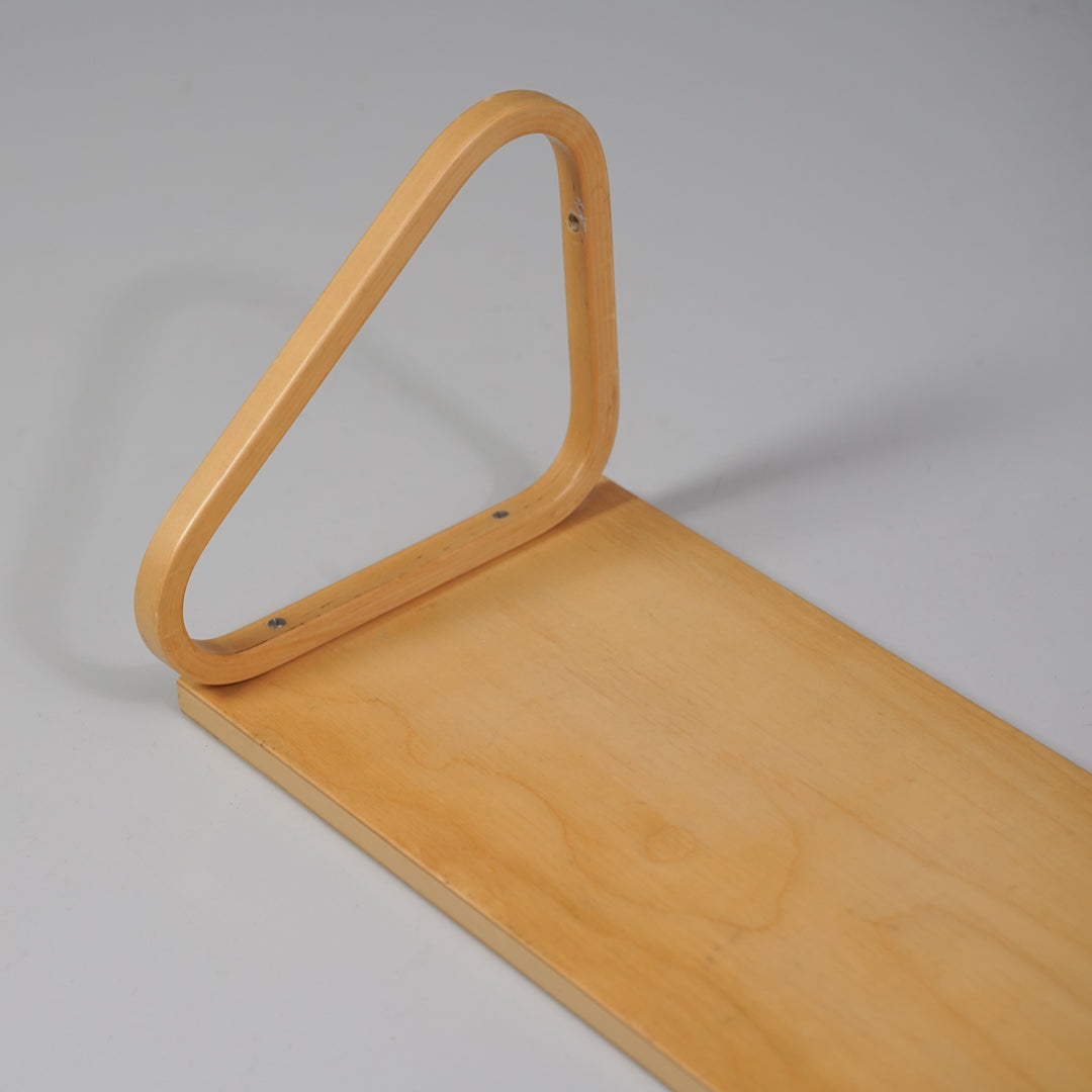 Model 112B wall shelf (2 pieces), Alvar Aalto, Artek, Late 20th century