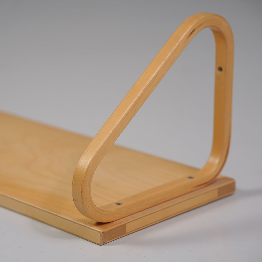 Model 112B wall shelf (2 pieces), Alvar Aalto, Artek, Late 20th century