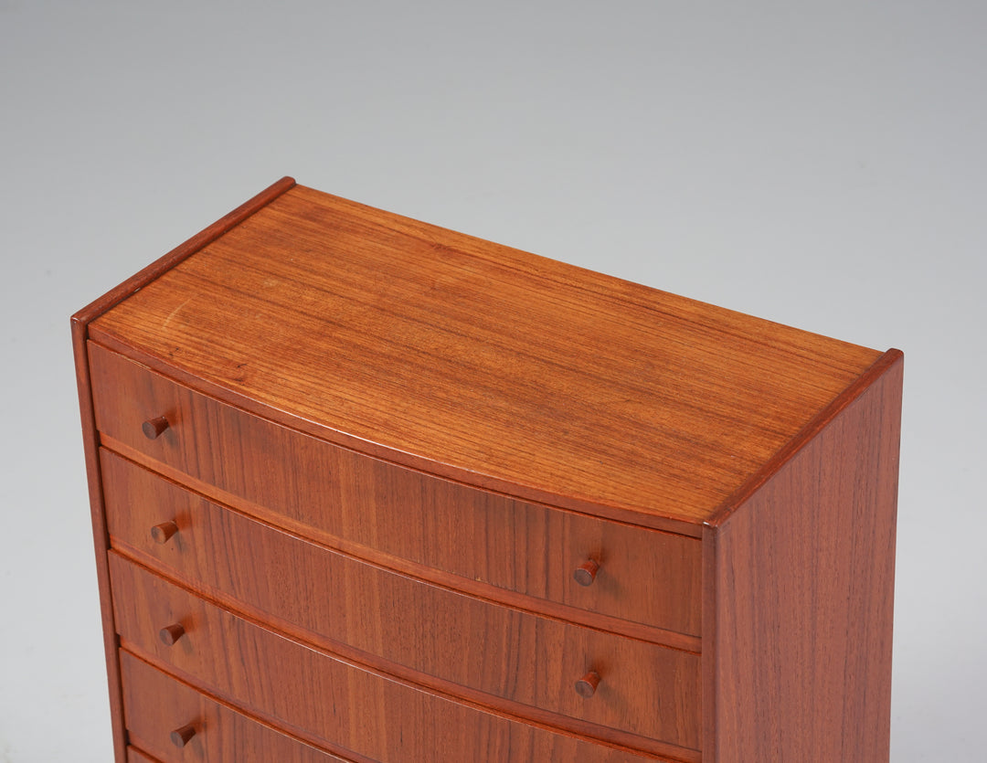 Small chest of drawers, Kai Kristiansen, Feldballes Møbelfabrik, 1960s