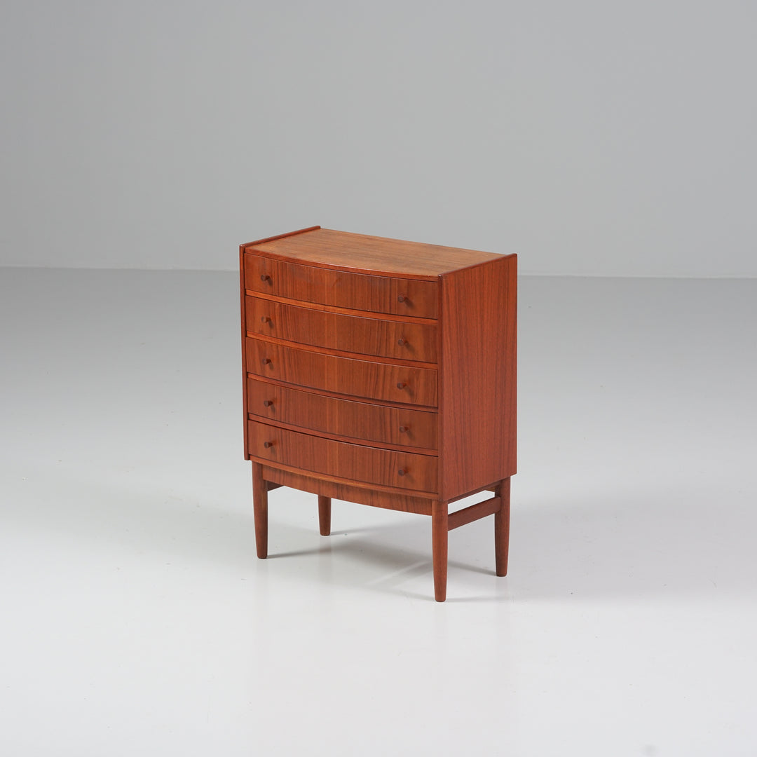 Small chest of drawers, Kai Kristiansen, Feldballes Møbelfabrik, 1960s