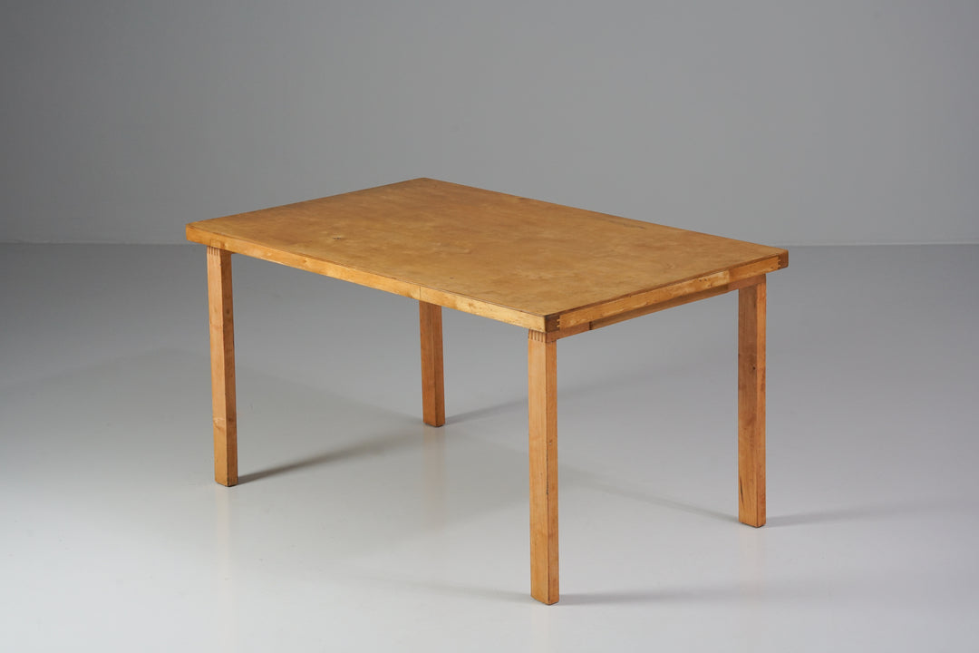 Children's table, Alvar Aalto, Oy Huonekalu- ja Rakennustyötehdas Ab, 1940s