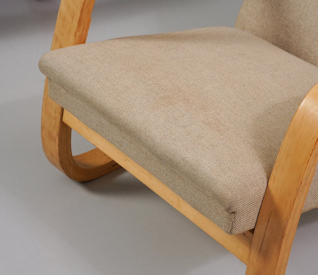 Malli 401 nojatuolipari, Alvar Aalto, Oy Huonekalu- ja Rakennustyötehdas Oy, 40/50-luku