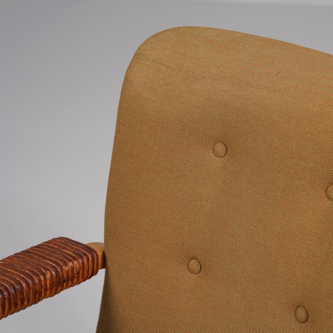 Model 47 armchair, Alvar Aalto, Oy Huonekalu- ja Rakennustyötehdas Ab, 1950s