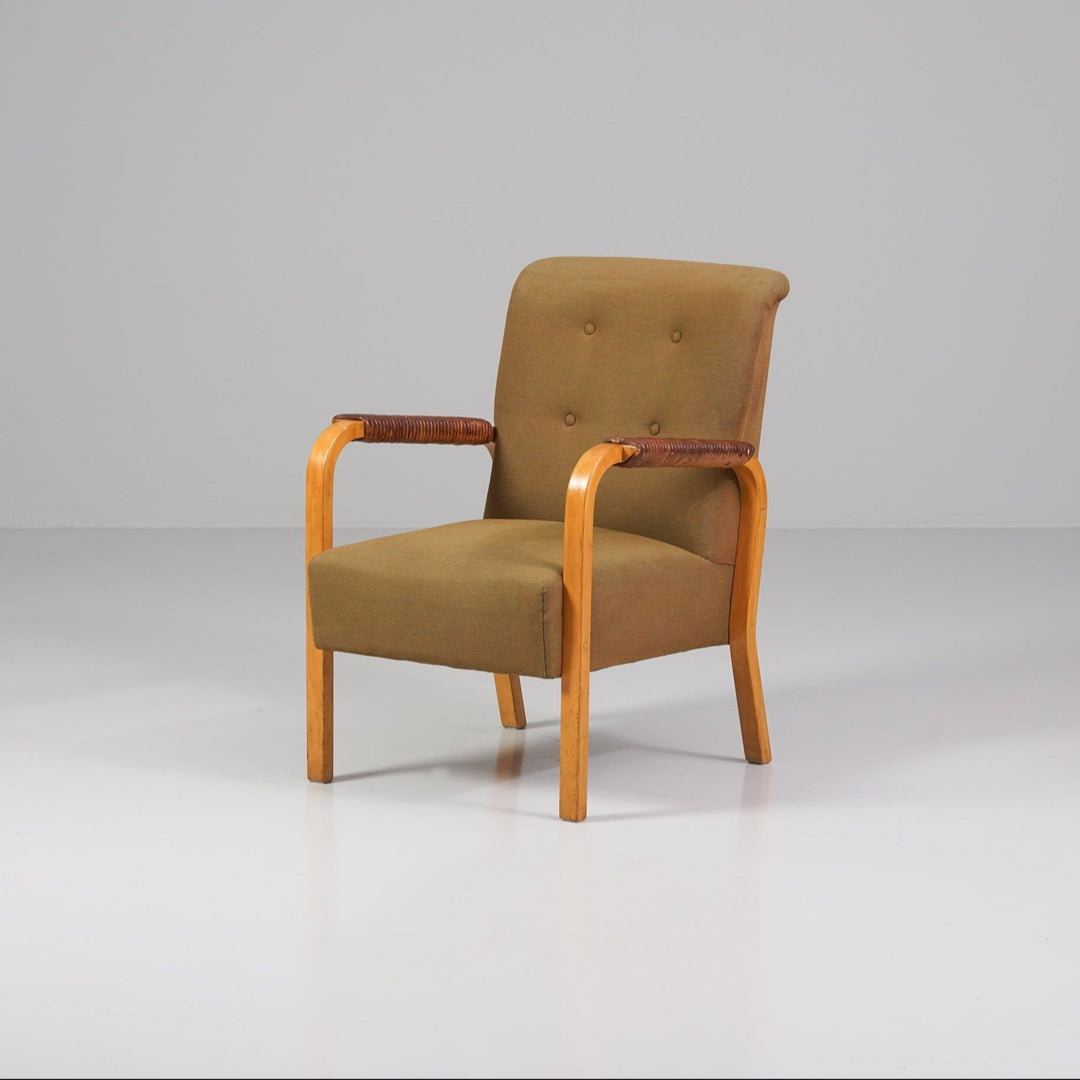 Model 47 armchair, Alvar Aalto, Oy Huonekalu- ja Rakennustyötehdas Ab, 1950s