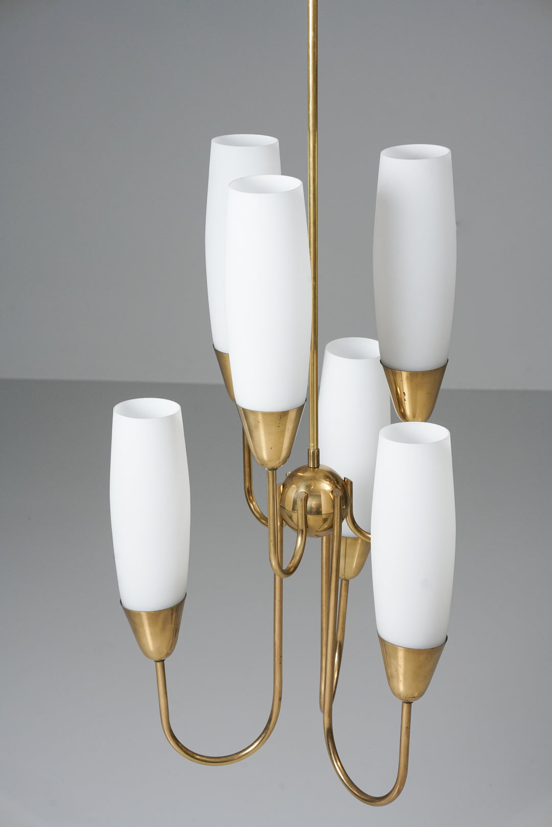 Rare chandelier Model ER 98/6, Itsu, 1960s