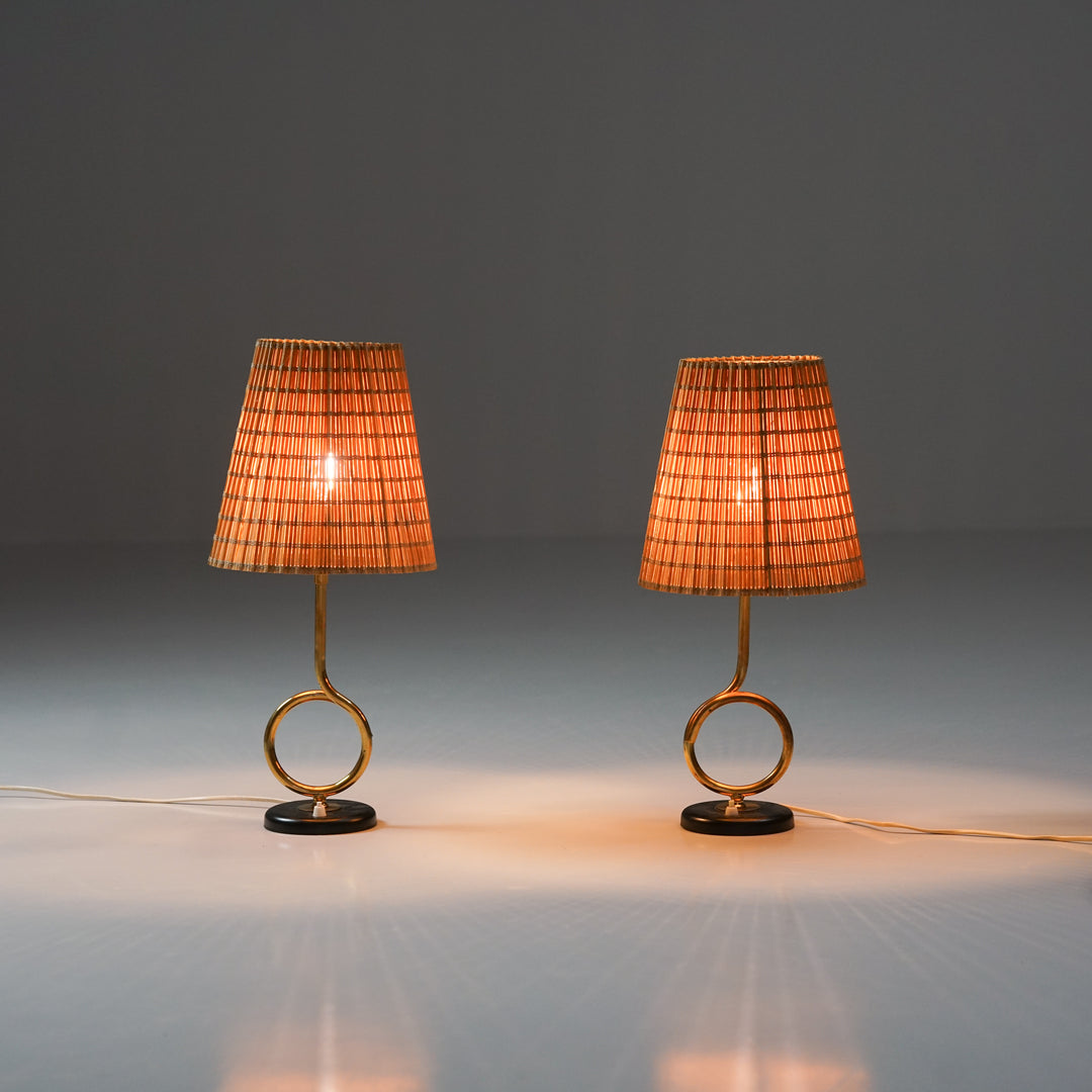 Pair of table lamps, Valinte, 1950s
