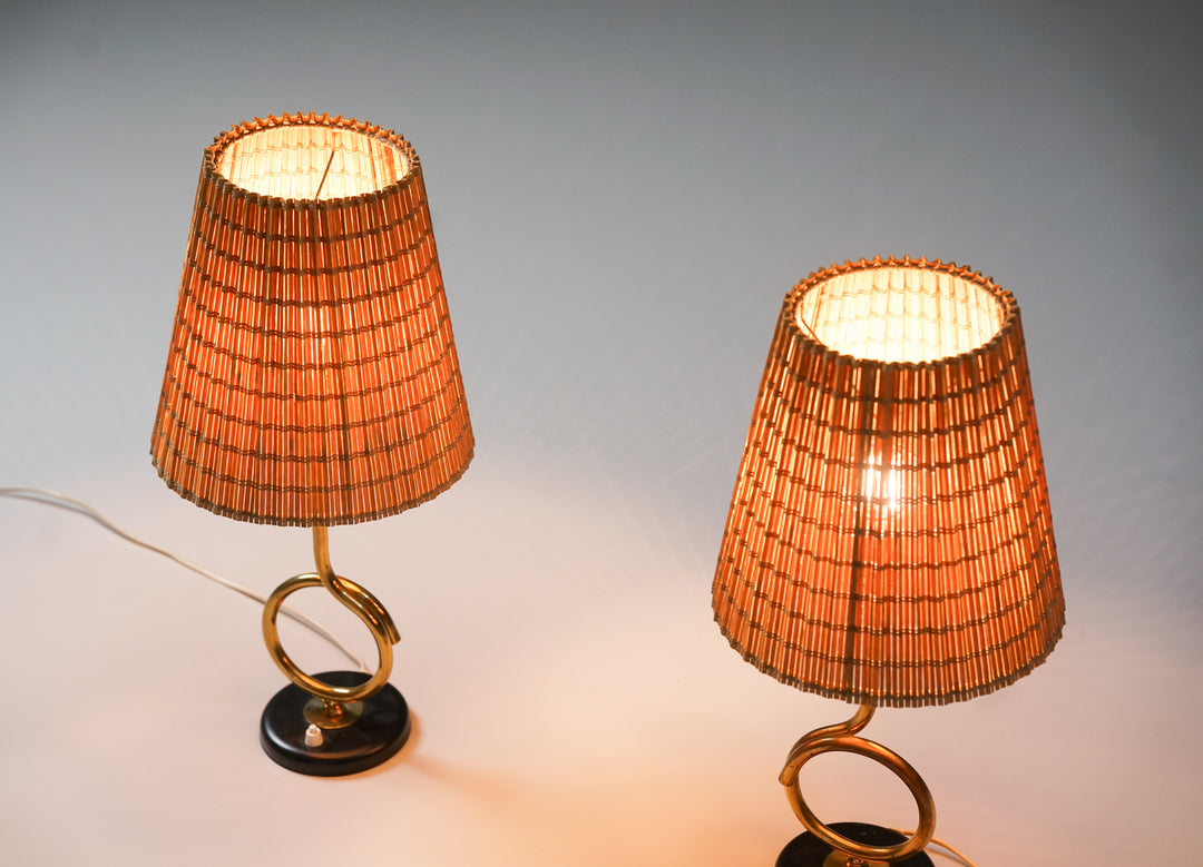 Pair of table lamps, Valinte, 1950s