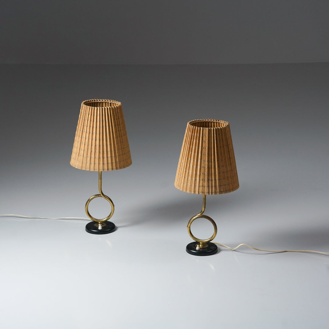 Pair of table lamps, Valinte, 1950s