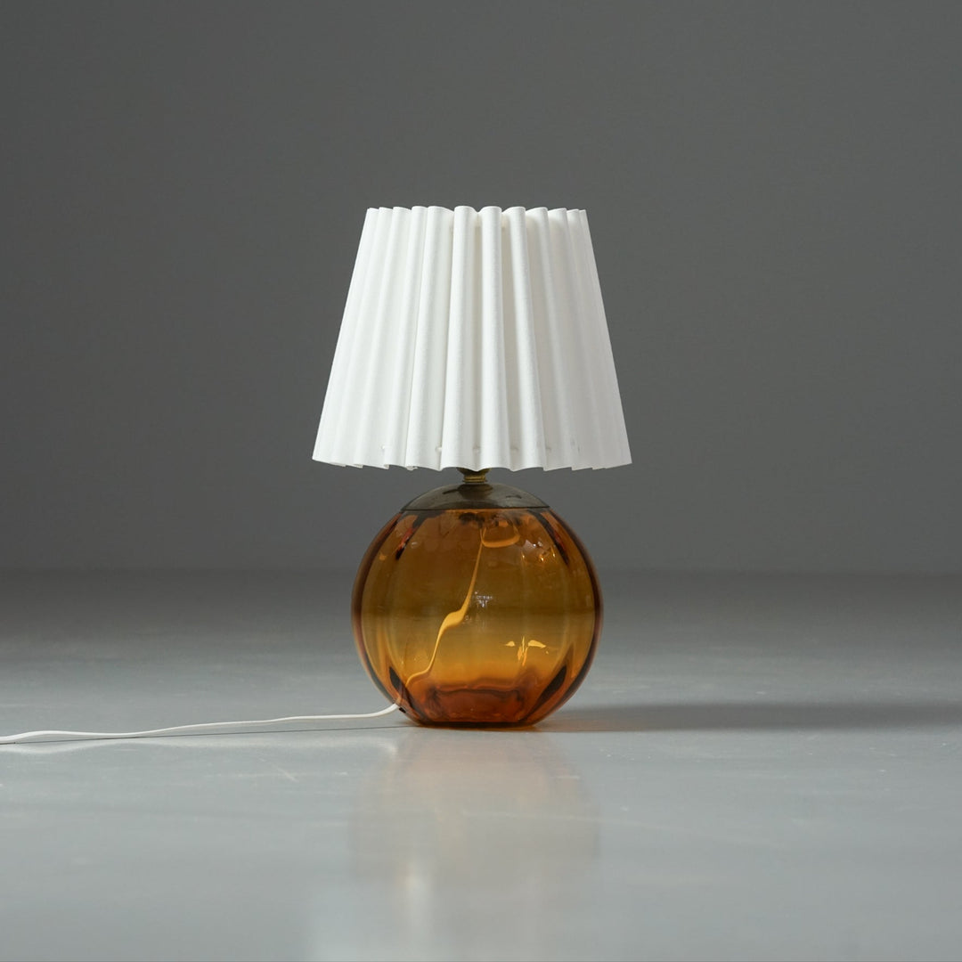 Table lamp model 12501, Kauklahden lasitehdas, 1930/1940s