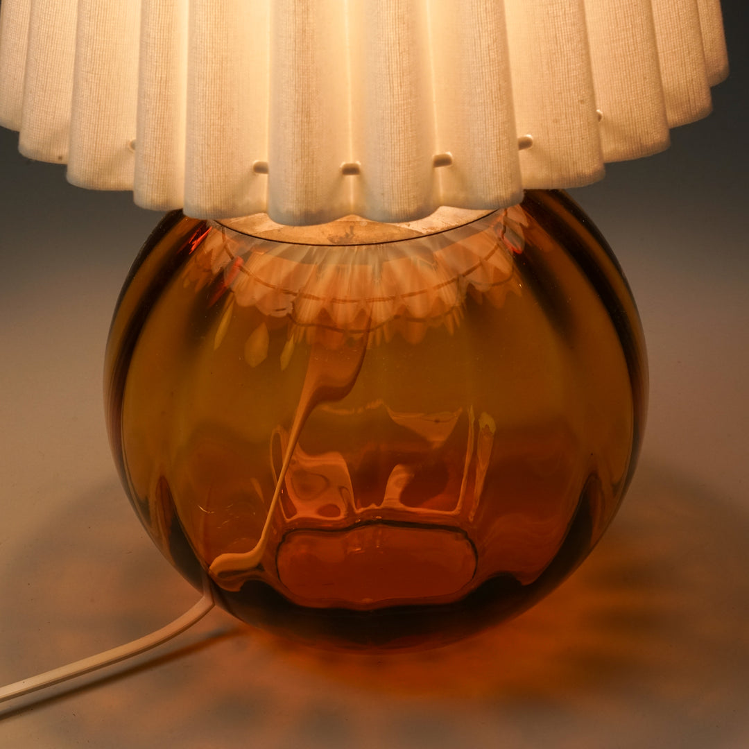 Table lamp model 12501, Kauklahden lasitehdas, 1930/1940s