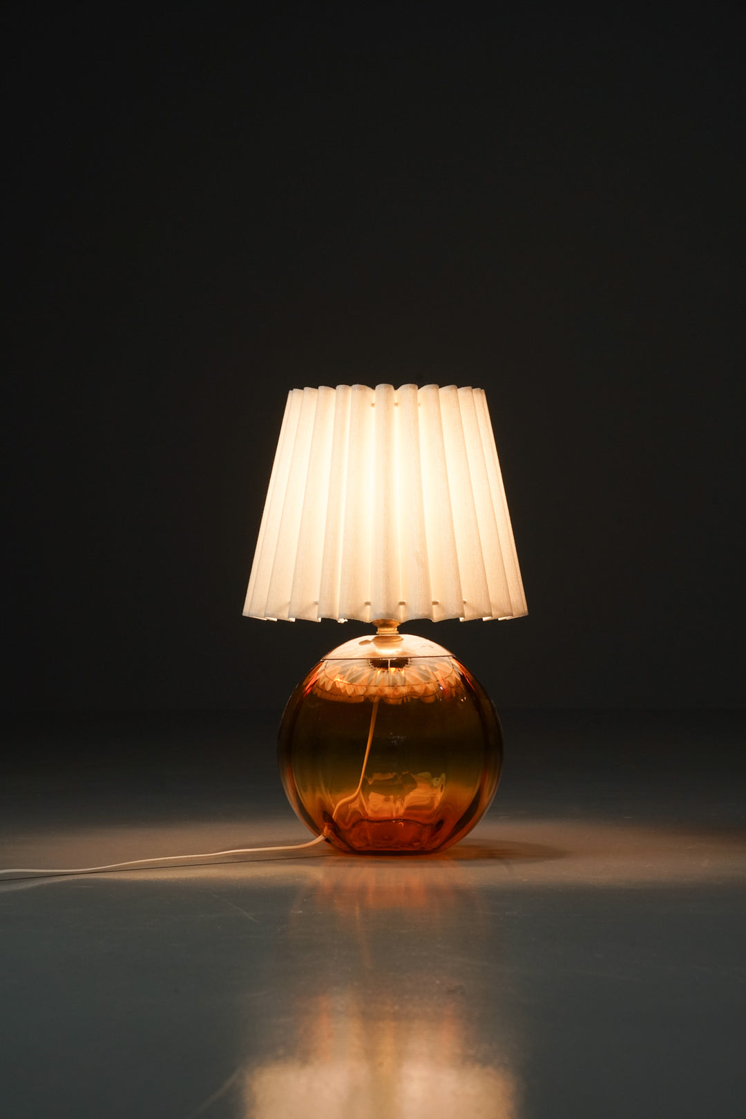 Table lamp model 12501, Kauklahden lasitehdas, 1930/1940s