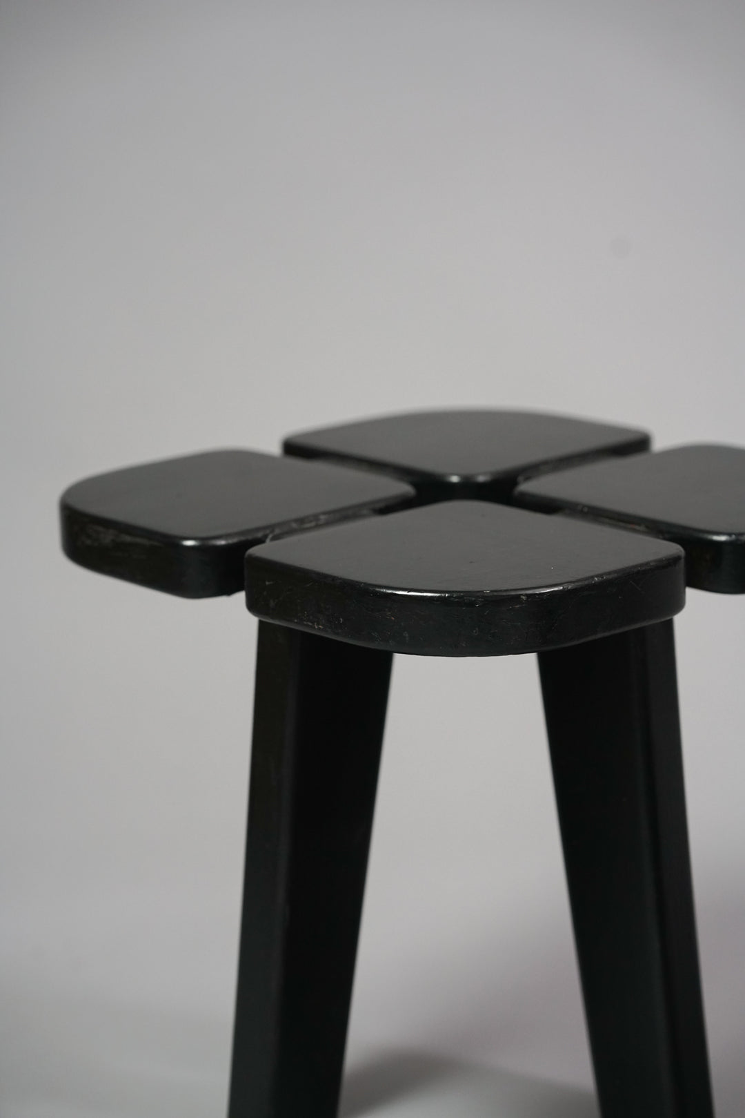 Model Apila stool, 4 pieces, Rauni Peippo, Keravan puusepän tehdas, mid-20th century
