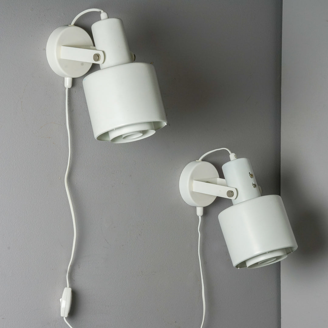 Pair of wall lights, Finland, 1960/1970s