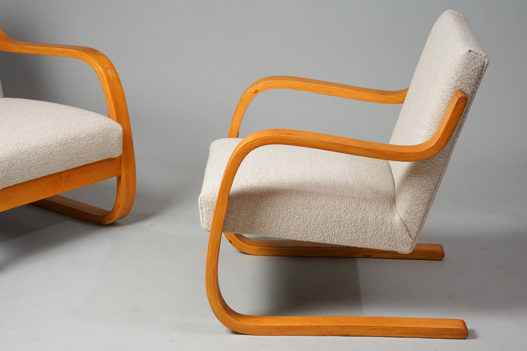 Pair of armchairs model 402, Alvar Aalto, Artek, 1950/1960s