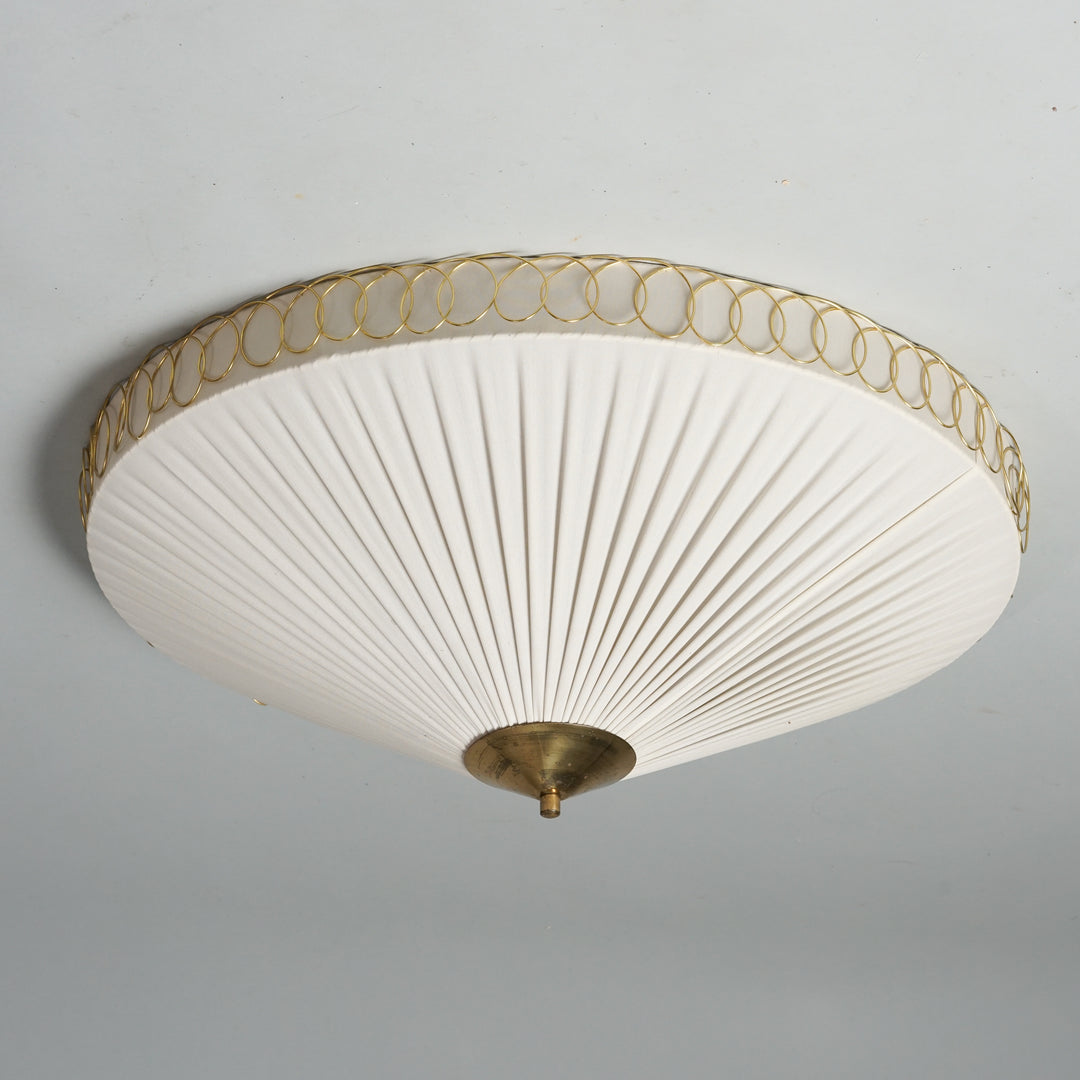 Silk flush mount, Finland, 1950s