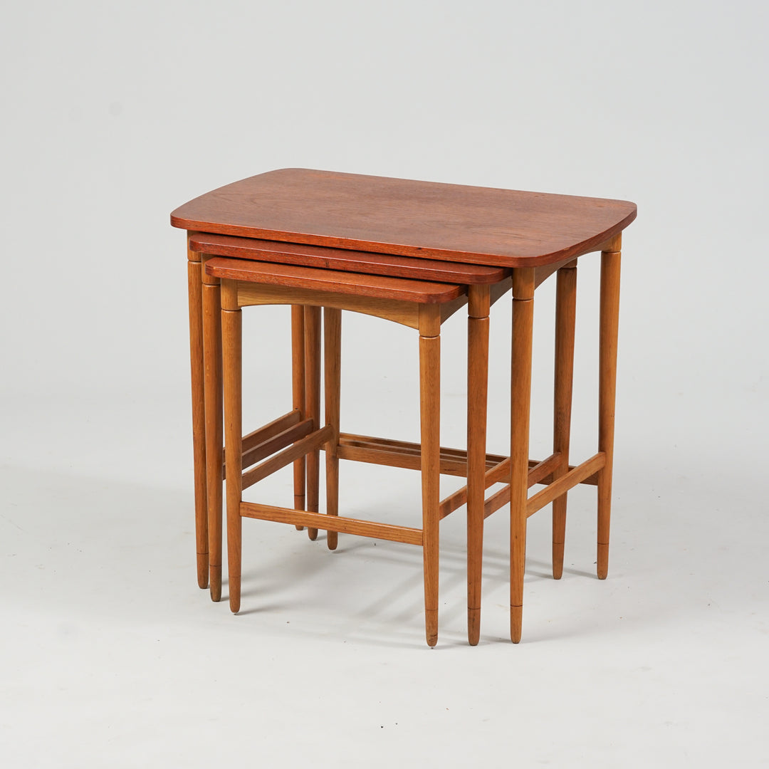 Nesting tables, Denmark, 1950/1960s