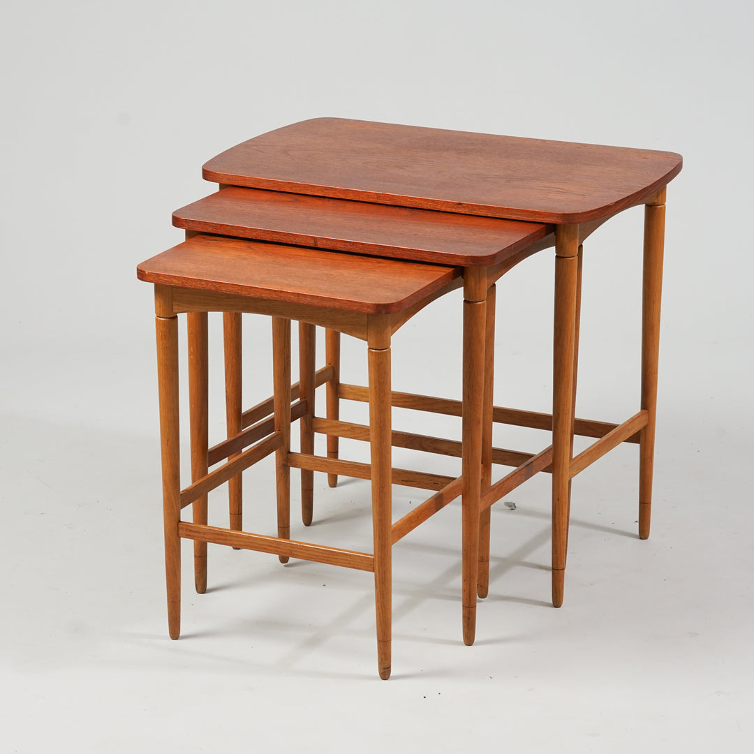 Nesting tables, Denmark, 1950/1960s