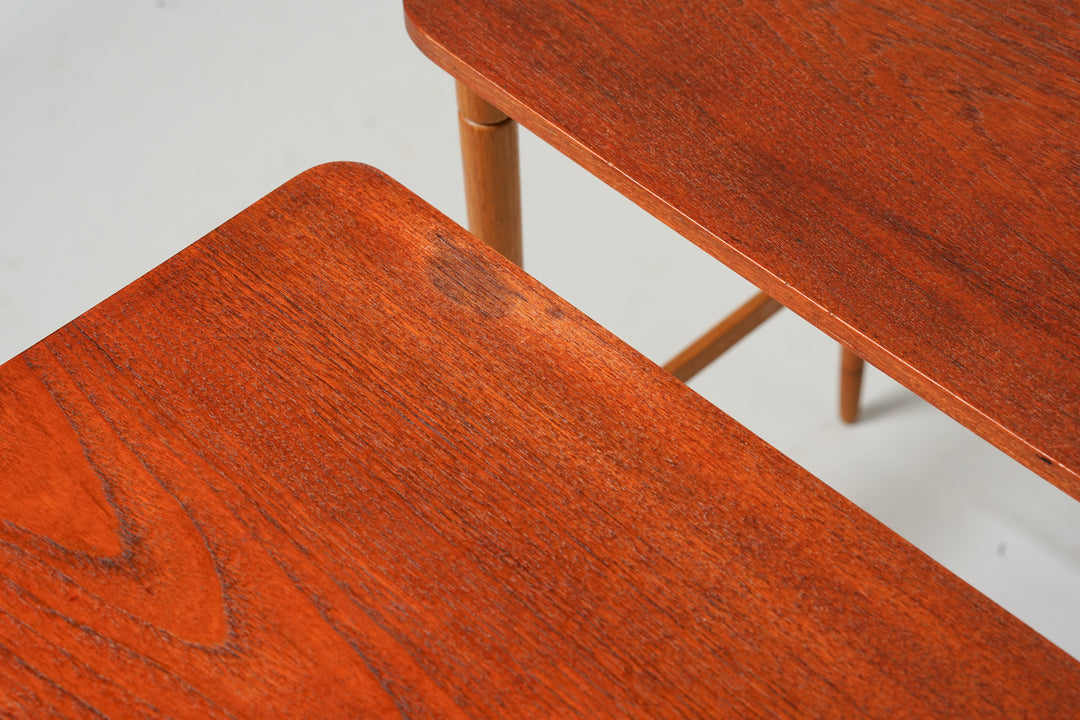 Nesting tables, Denmark, 1950/1960s