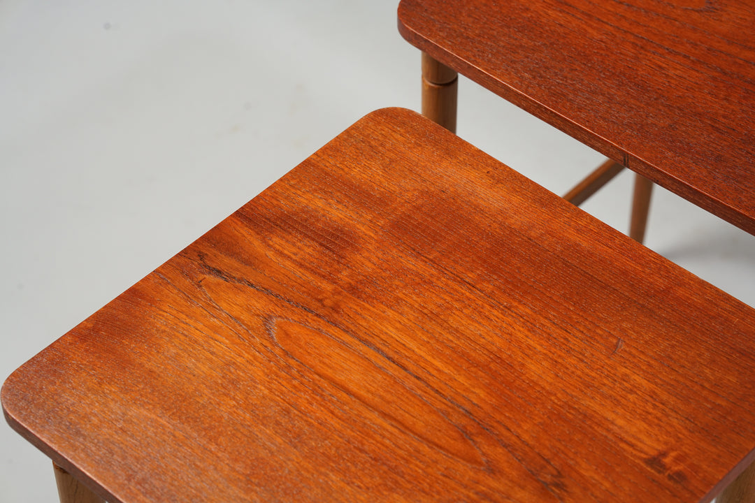 Nesting tables, Denmark, 1950/1960s