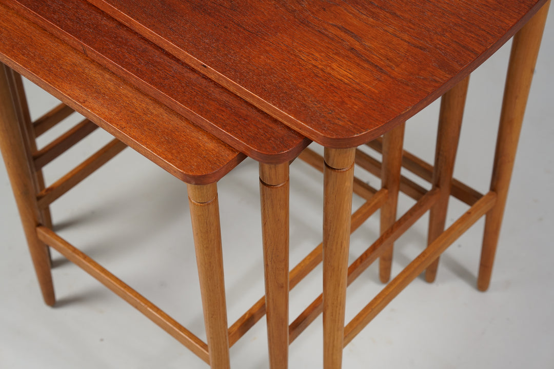 Nesting tables, Denmark, 1950/1960s