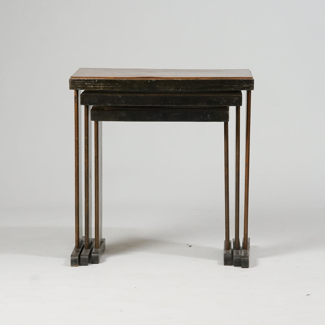 Functionalist nesting table, 1930/1940s