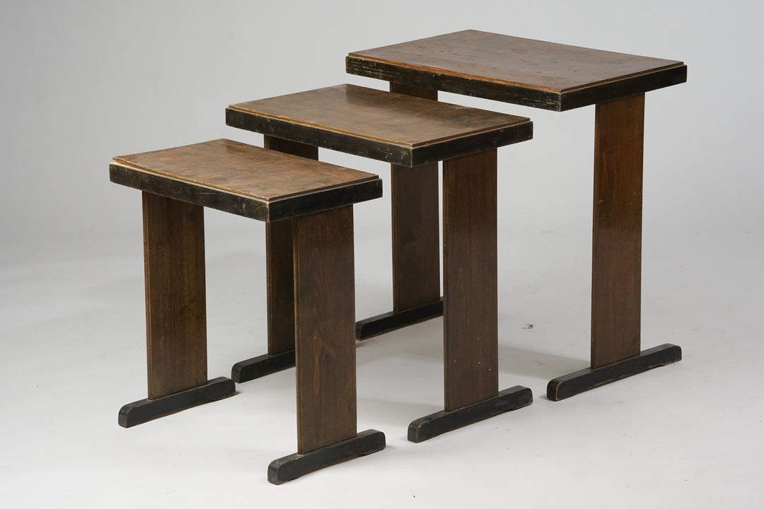 Functionalist nesting table, 1930/1940s