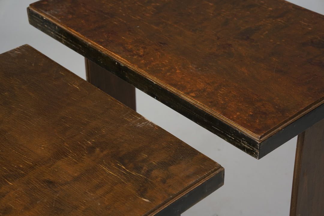 Functionalist nesting table, 1930/1940s