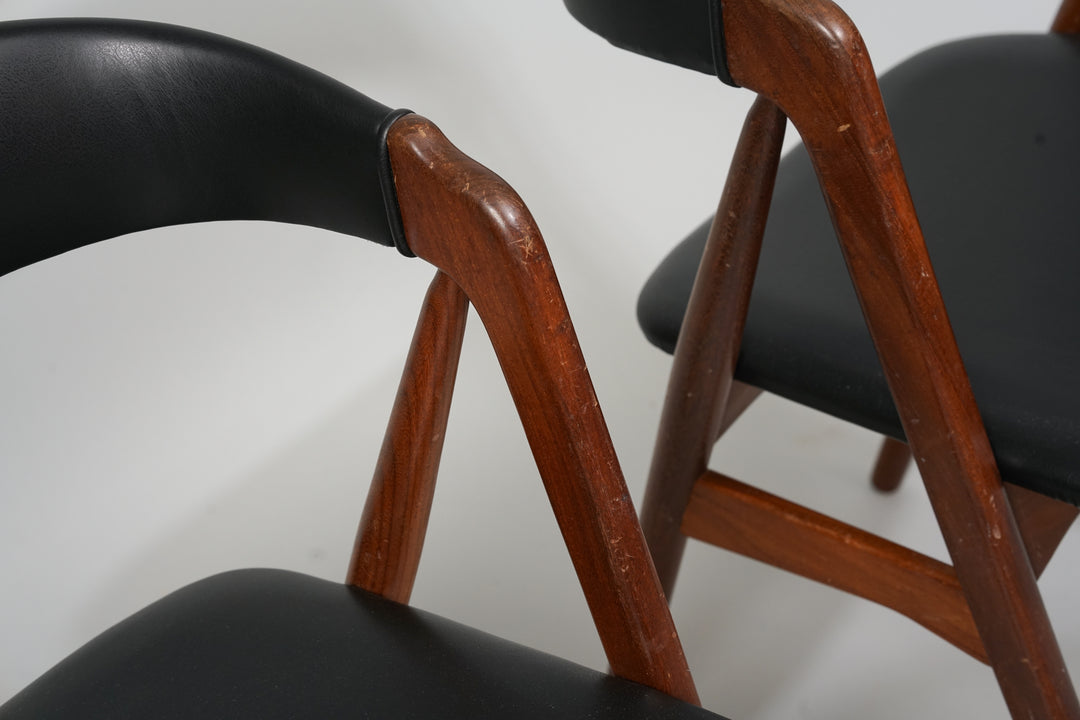 Chairs (4 pieces), Thomas Harlev, Farstrup, Denmark, 1960s