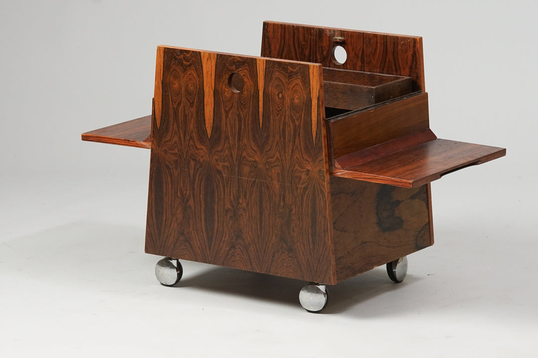 Bar cart, Rolf Hesland, Bagn Møbelindustri, Norway, 1960s