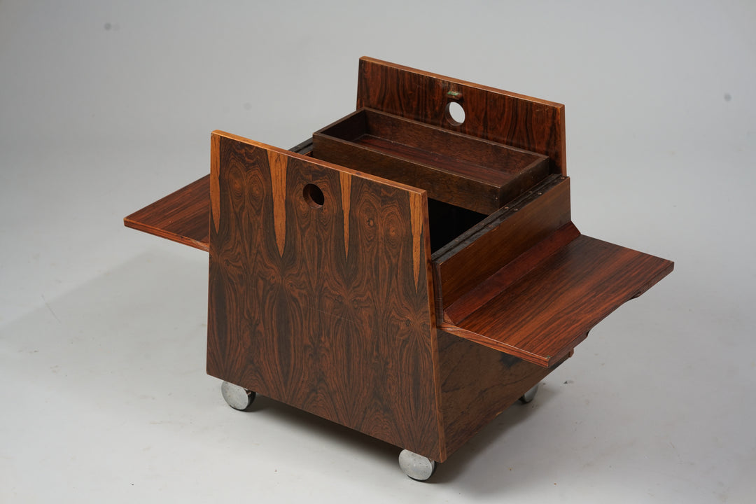 Bar cart, Rolf Hesland, Bagn Møbelindustri, Norway, 1960s