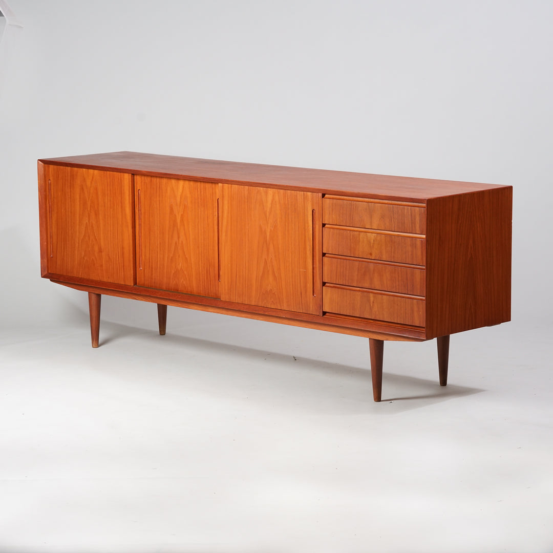 Teak sideboard, Denmark, 1960s