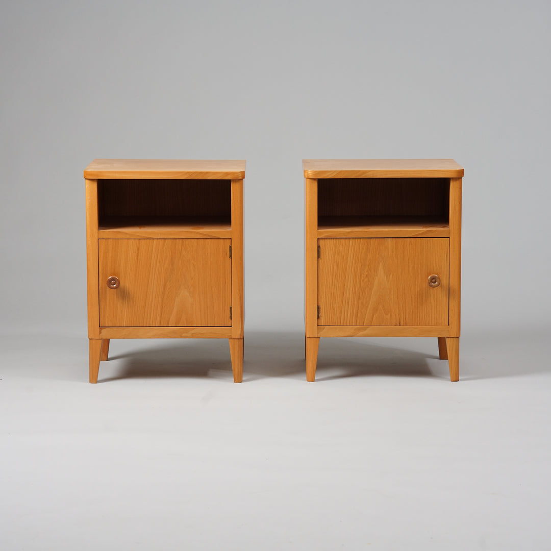 Pair of nightstands, Oy Boman Ab, 1940/1950s