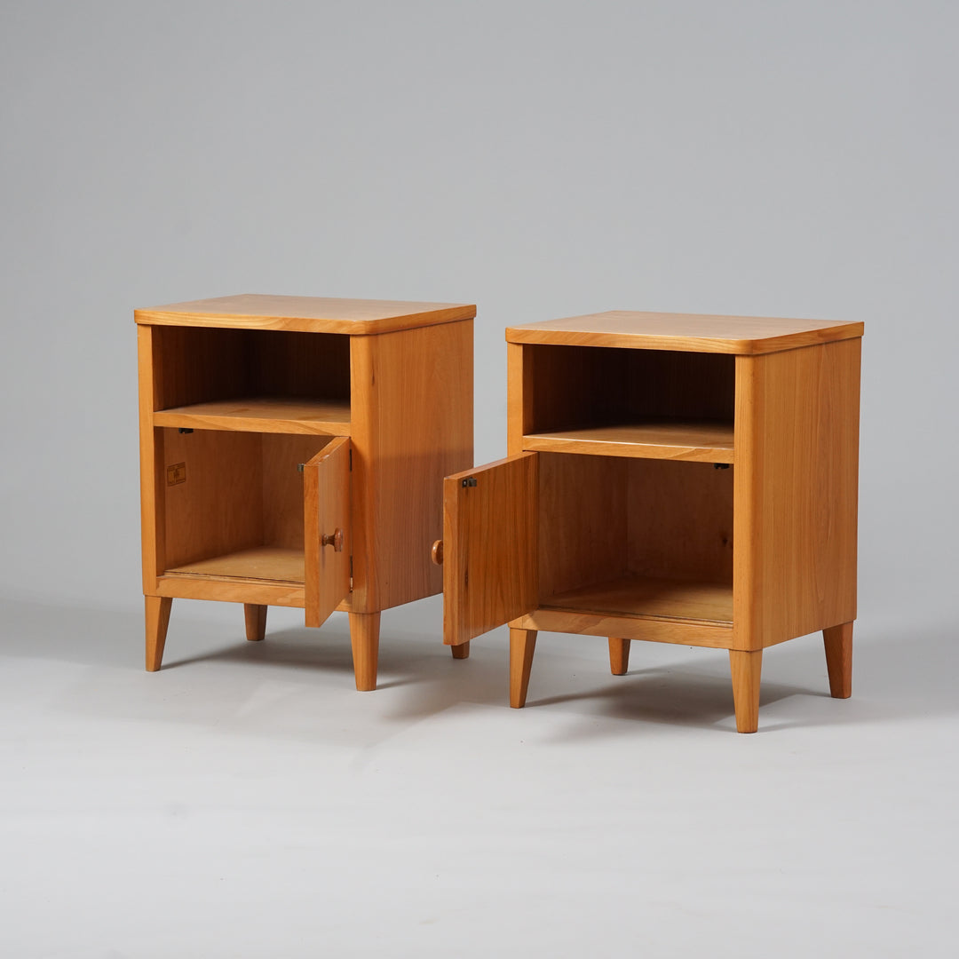 Pair of nightstands, Oy Boman Ab, 1940/1950s