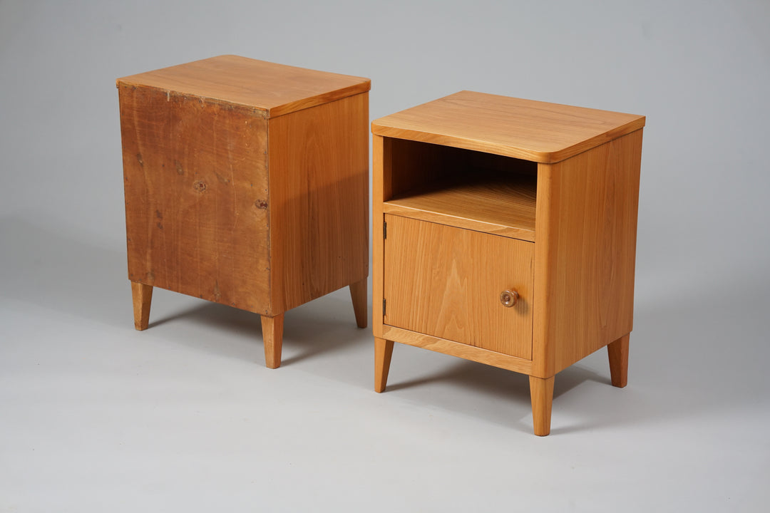 Pair of nightstands, Oy Boman Ab, 1940/1950s