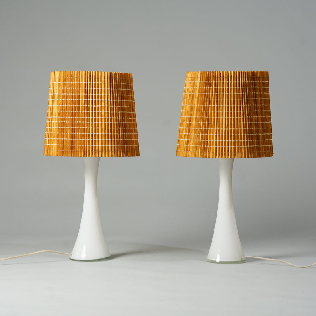 Pair of table lamps,  Bergboms, Sweden, 1960s