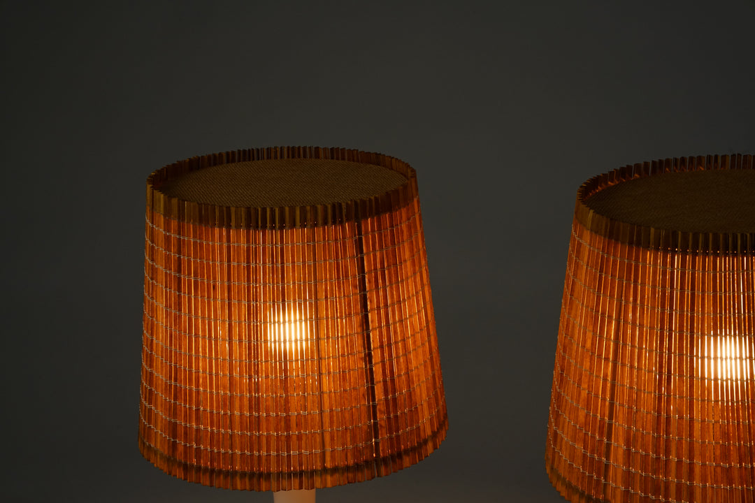 Pair of table lamps,  Bergboms, Sweden, 1960s